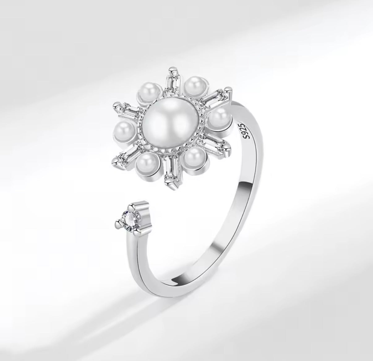Pearl Sun Ring