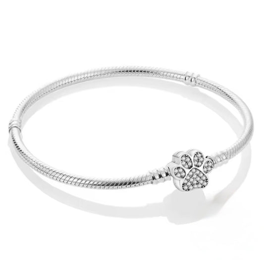 Bracelet sterling silver”Paw”