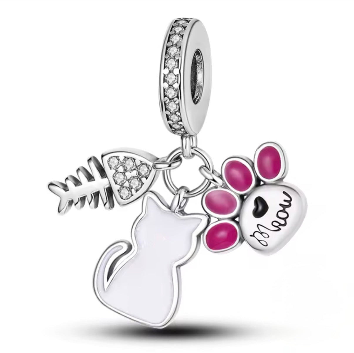 Cat Lover Charm