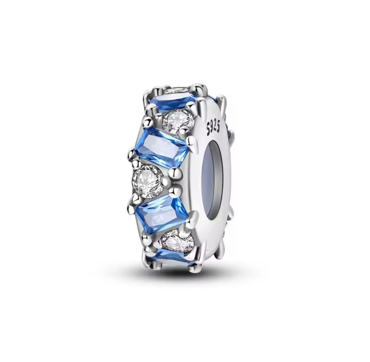 Blue Crystal Glow Charm