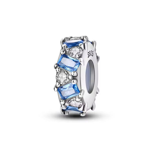 Blue Crystal Glow Charm