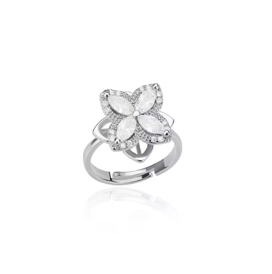 Bloom Flower Ring – Spinning Anti-Stress Ring