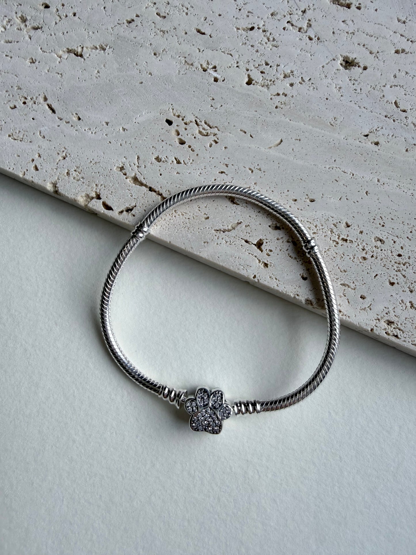 Bracelet sterling silver”Paw”
