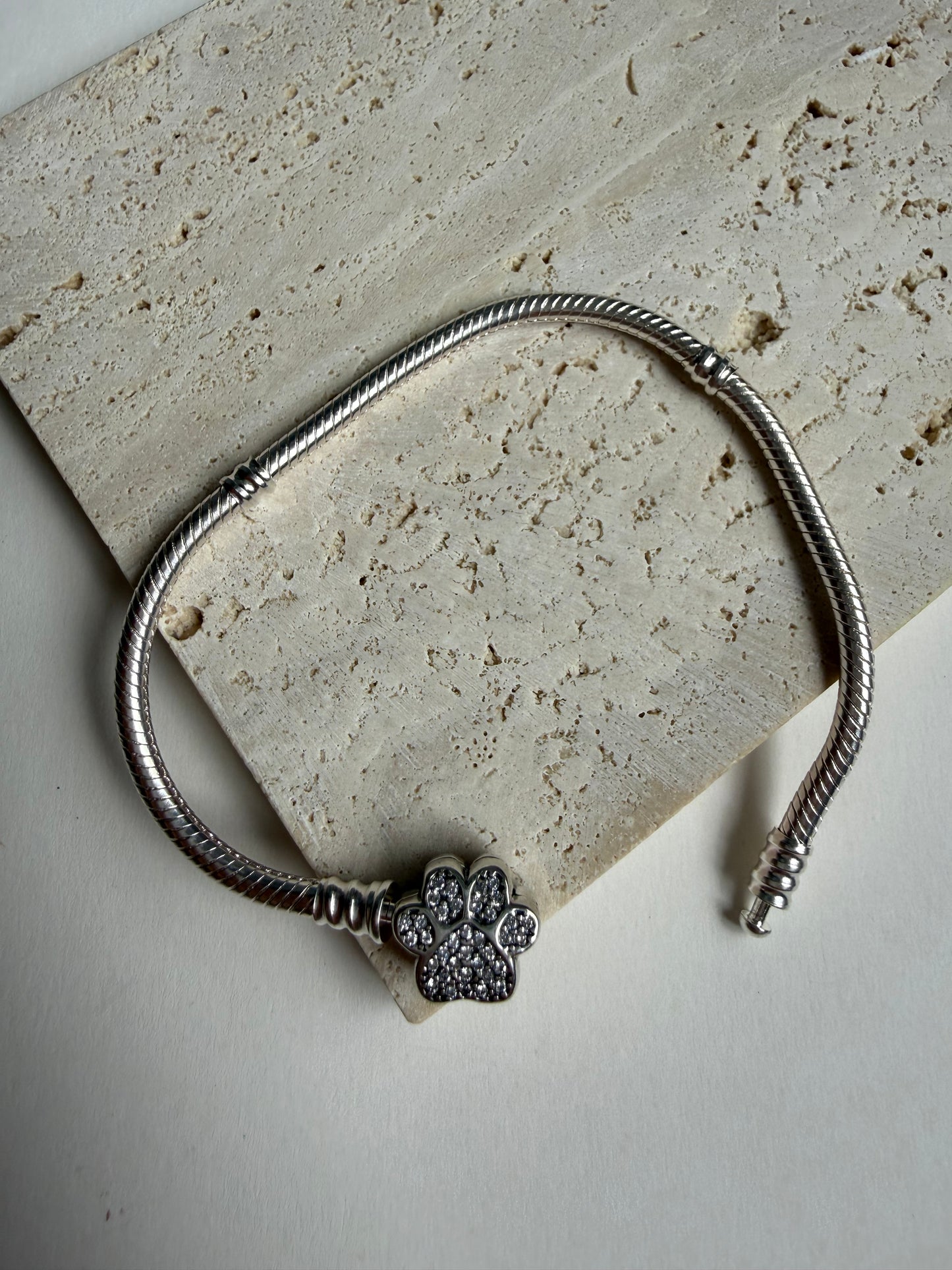 Bracelet sterling silver”Paw”
