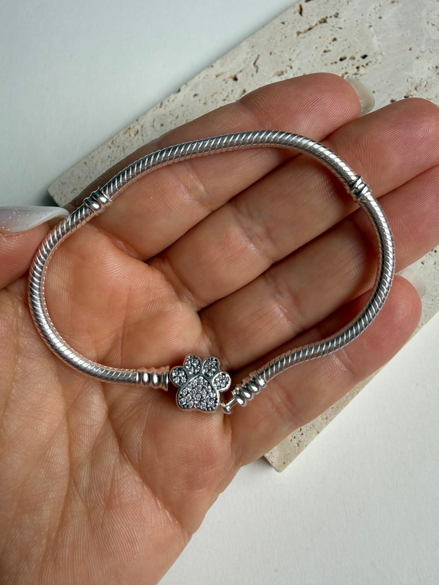 Bracelet sterling silver”Paw”