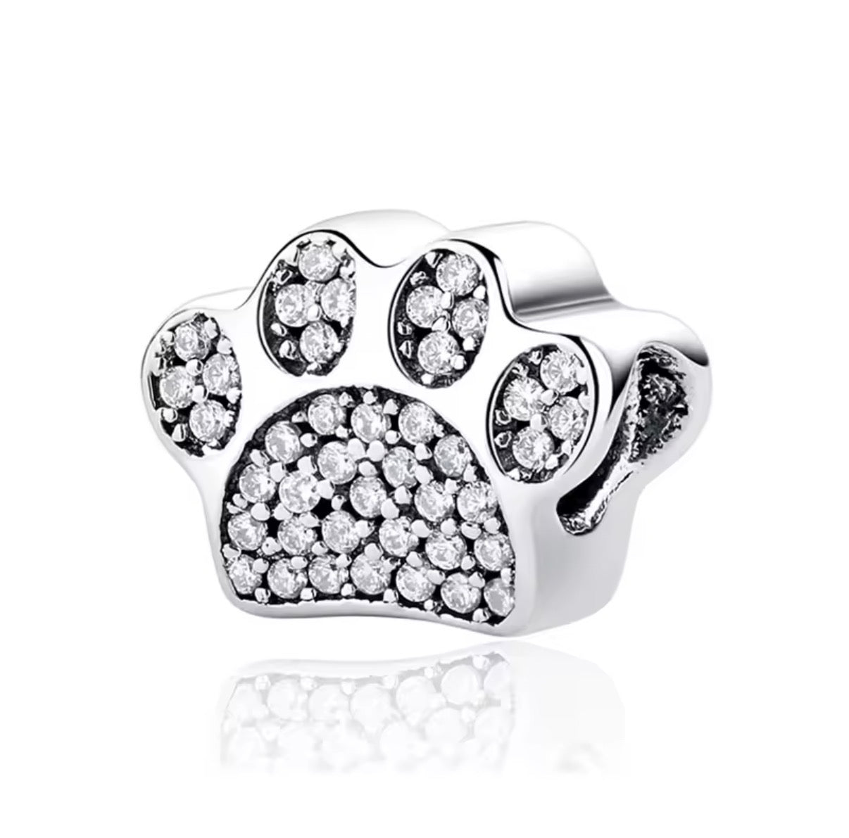 Sparkling Paw Charm