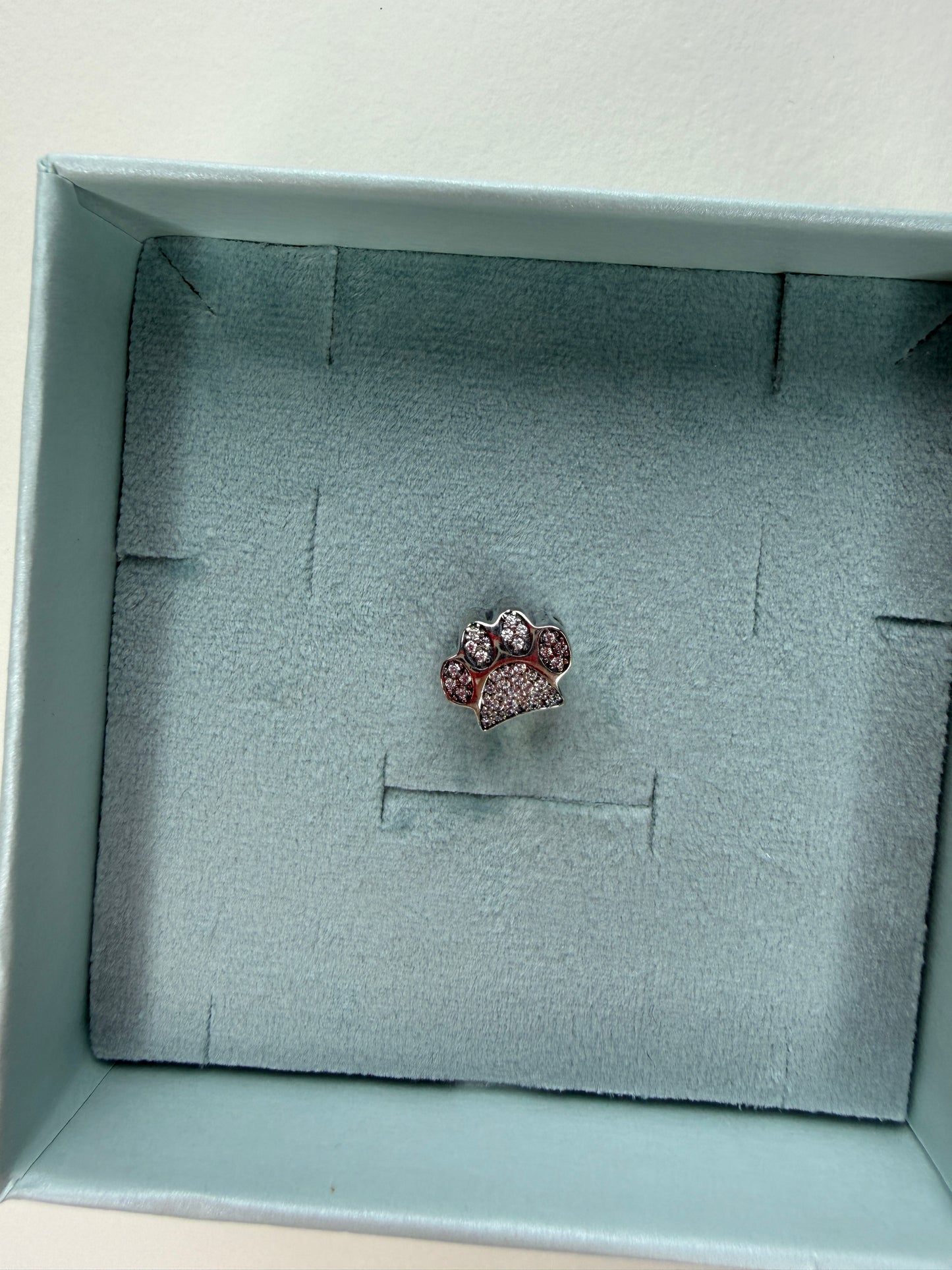 Sparkling Paw Charm